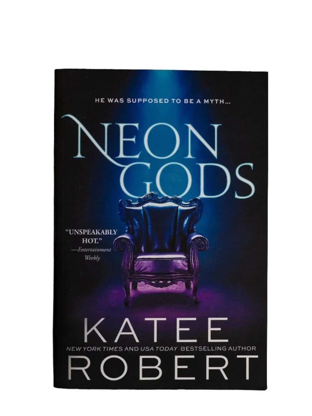 Paperback Neon Gods by Katee Robert - Lightly Used - Soft Touch Cover